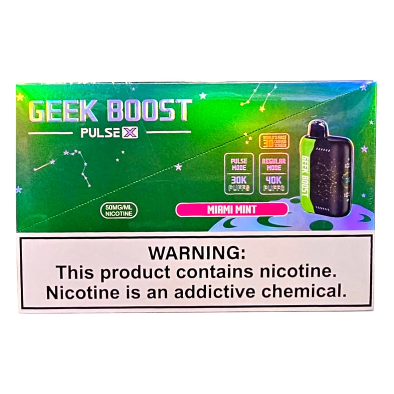 Geek Boost Pulse X 40k Puff 5ct Box