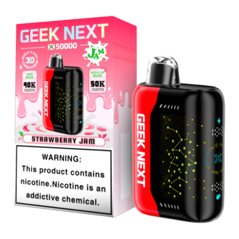 Geek Next X 50k 5ct Box - Strawberry Jam