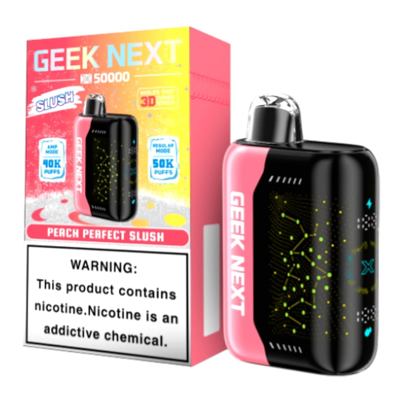 Geek Next X 50k 5ct Box - Peach Perfect Slush