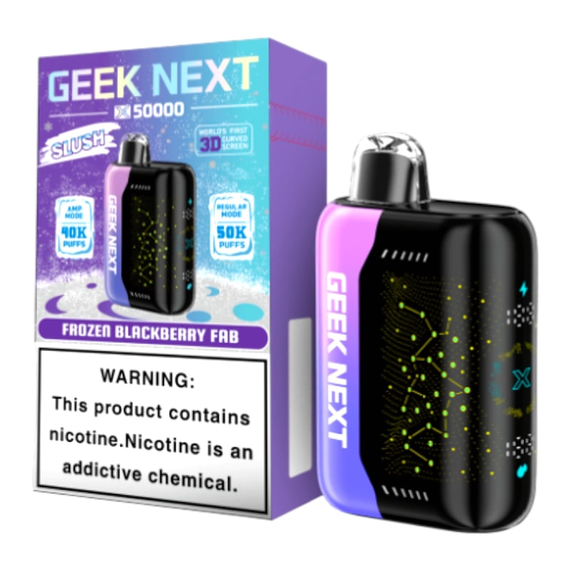 Geek Next X 50k 5ct Box - Frozen Blackberry Fab