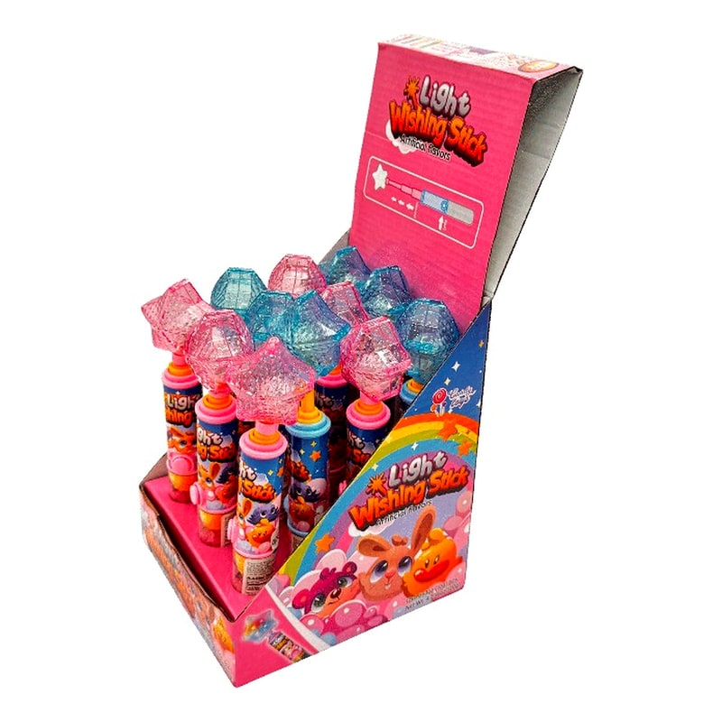 Kids Boom Light Wishing Stick Candy 12ct