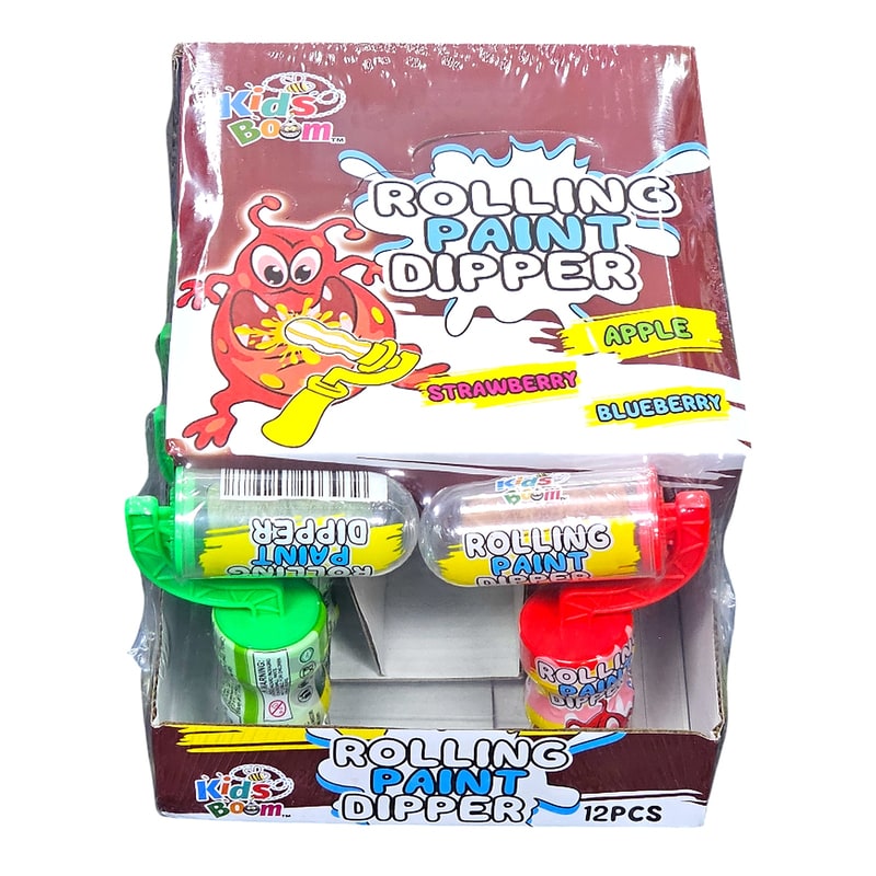 Kids Boom Rolling Paint Dipper 12ct