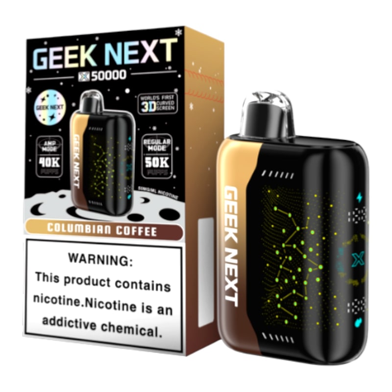 Geek Next X 50k 5ct Box-Columbian Coffee