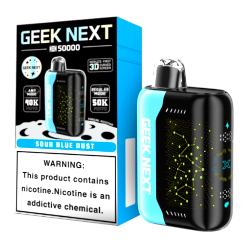 Geek Next X 50k 5ct Box - Sour Blue Dust