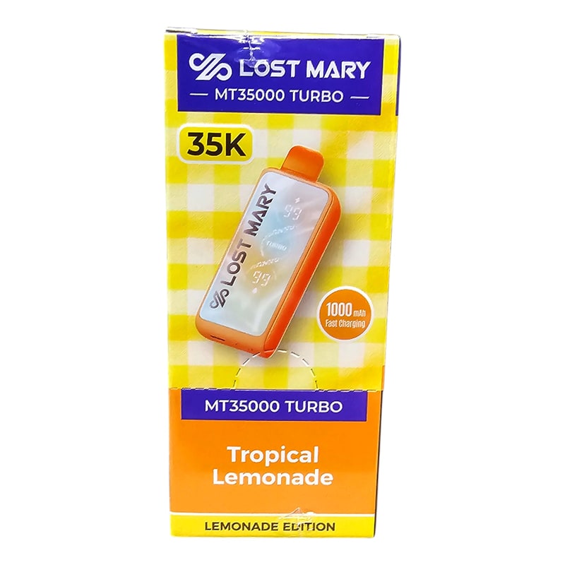 Lost Mary MT35000 Turbo 5ct Box - Tropical Lemonade