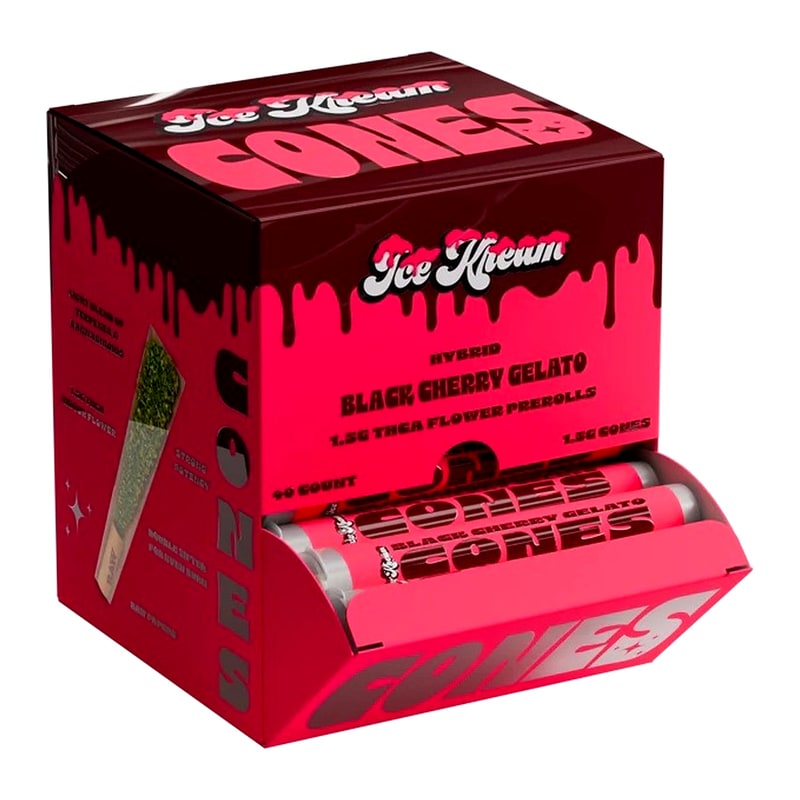 Ice Kream THC-A 1.5g Pre-Rolls 40ct Box-Hybrid-Black Cherry Gelato