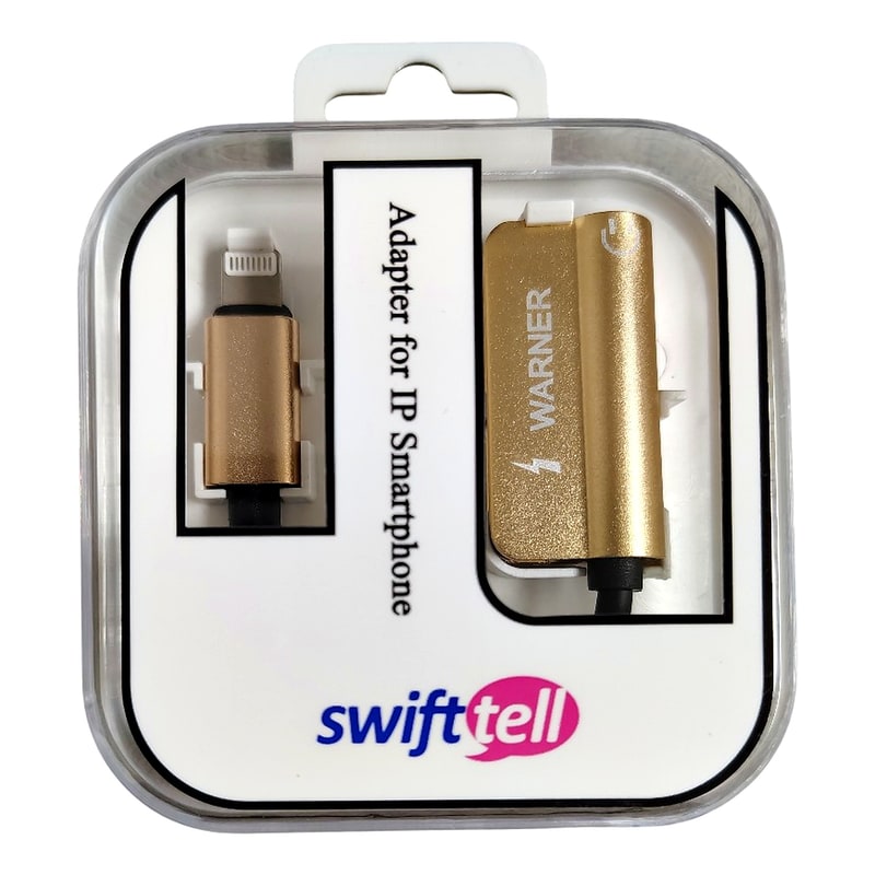 Deluxe Aux to I Phone Adapter