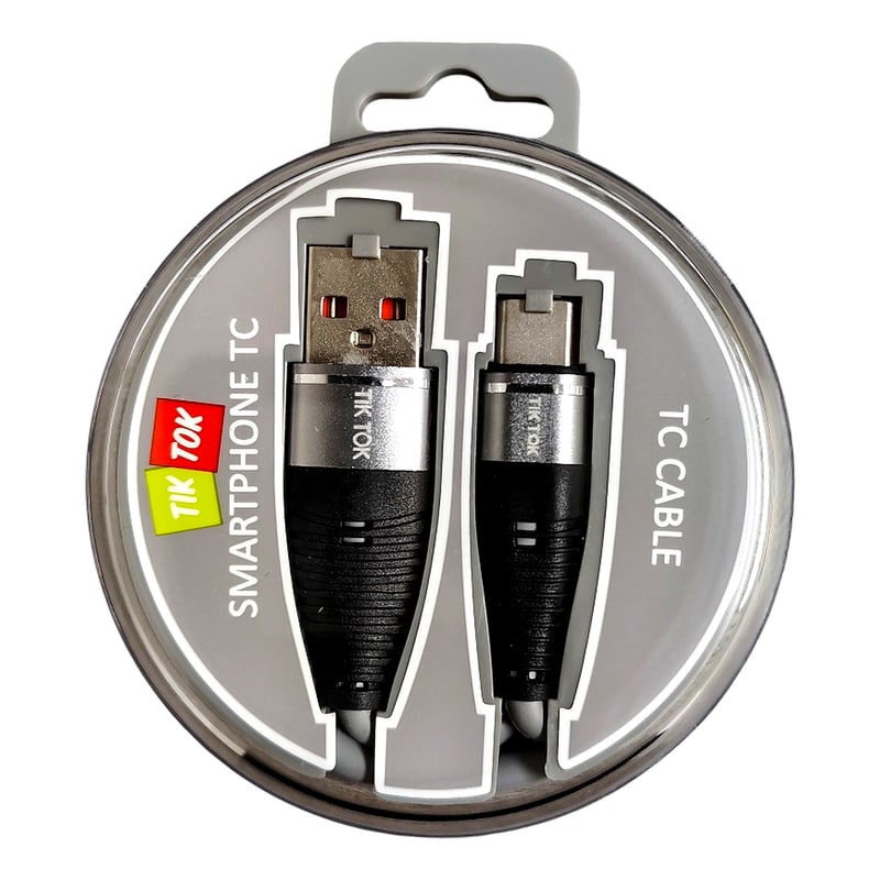 Deluxe USB to Type C Cable (Round Case)