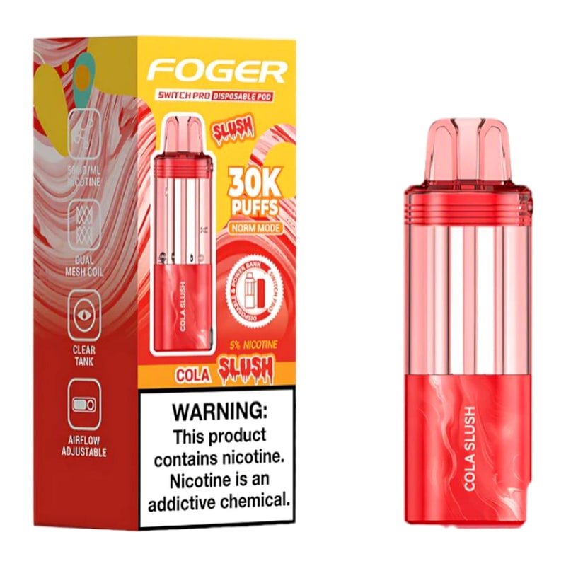Foger Switch Pro POD 30K 5ct Box - Cola Slush