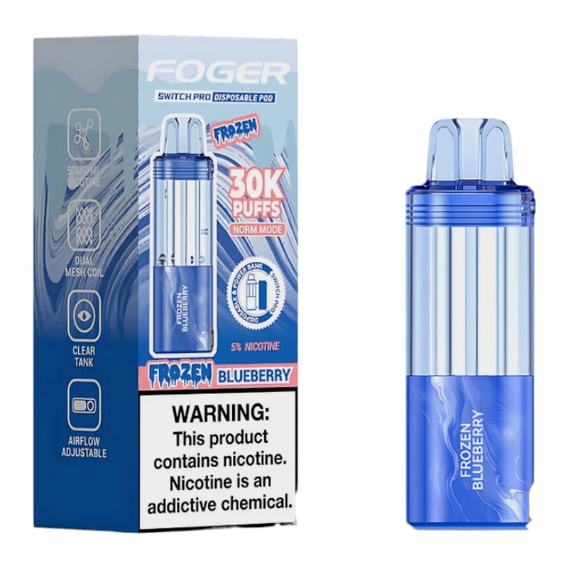 Foger Switch Pro POD 30K 5ct Box - Frozen Blueberry