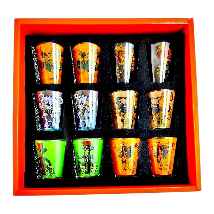 Shot Glass With Decal (103) 12ct Box