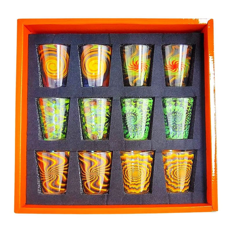 Shot Glass With Decal (101) 12ct Box
