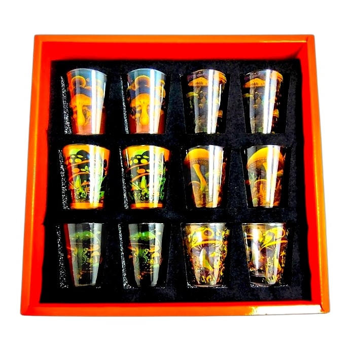 Shot Glass With Decal (104) 12ct Box