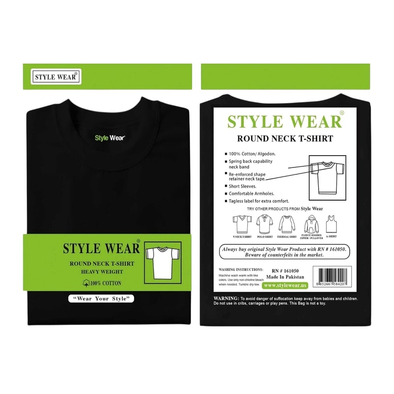 TShirt Style Wear Round Neck