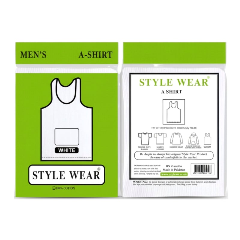 Ashirts Style Wear -White Medium