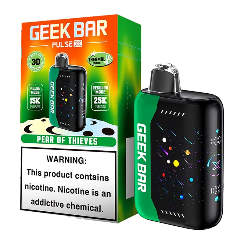 Geek Bar Pulse X 25000 5ct Box-Pear Of Thieves