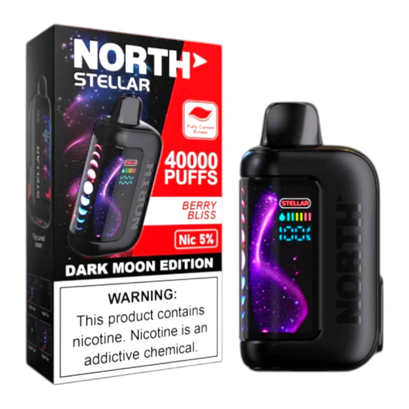 North Stellar 40k Puff 5ct Box-Berry Bliss