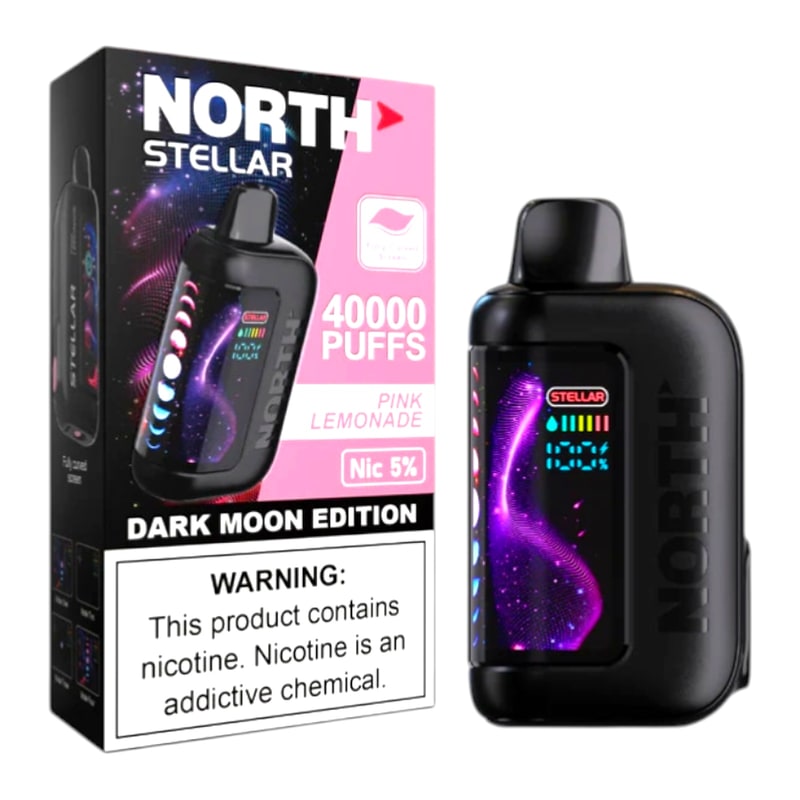North Stellar 40k Puff 5ct Box-Pink Lemonade