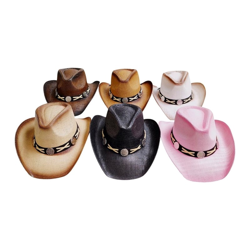 Cowboys Hats With Assorted Colors -CPB384