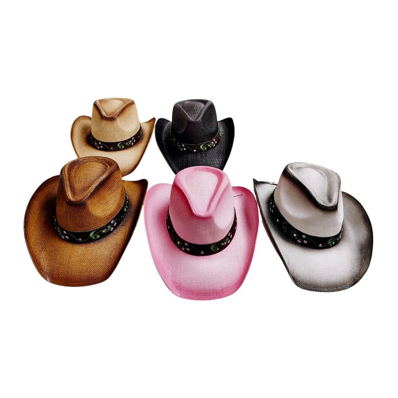 Cowboys Hats With Assorted Colors -CPB363