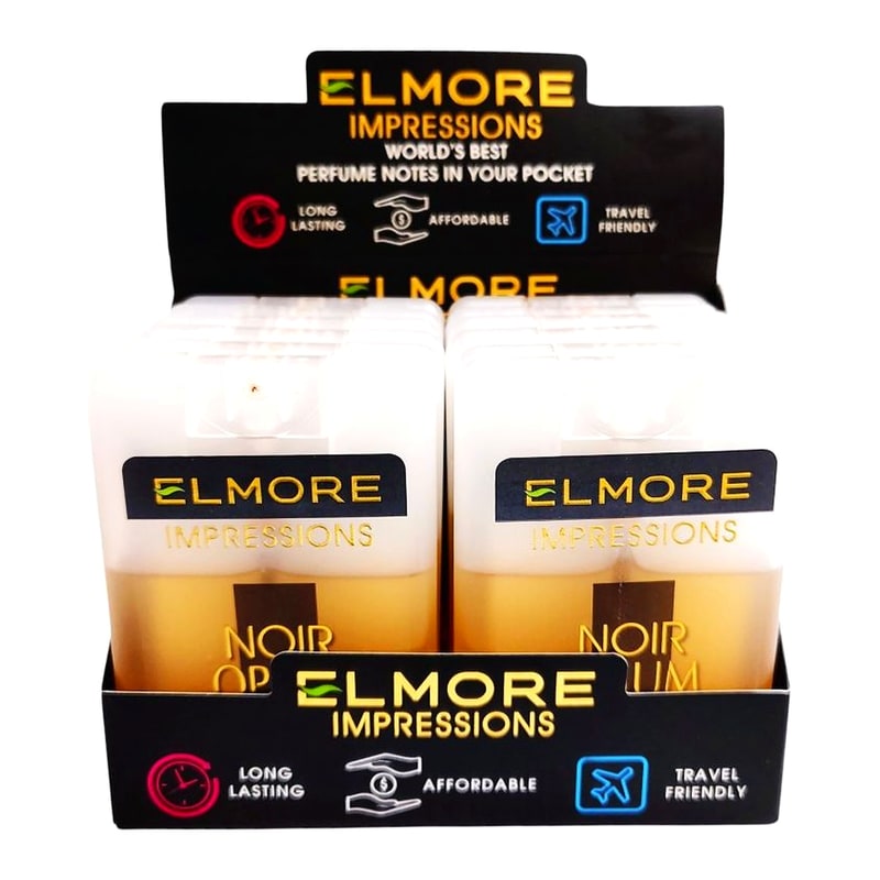 Elmore Pocket Perfumes Display (Noir Opium)-12ct Box