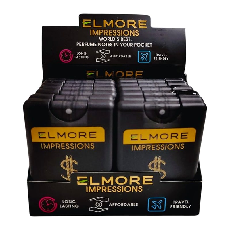 Elmore Pocket Perfumes Display (Lucky Billion)-12ct Box