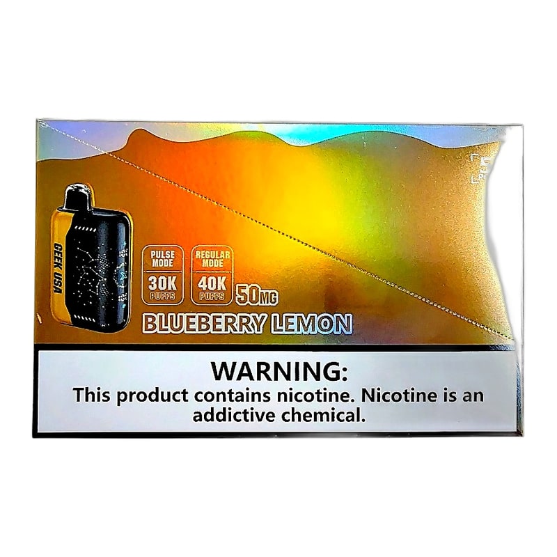 Geek USA Pulse 40K Puff 5ct Box - Blueberry Lemon