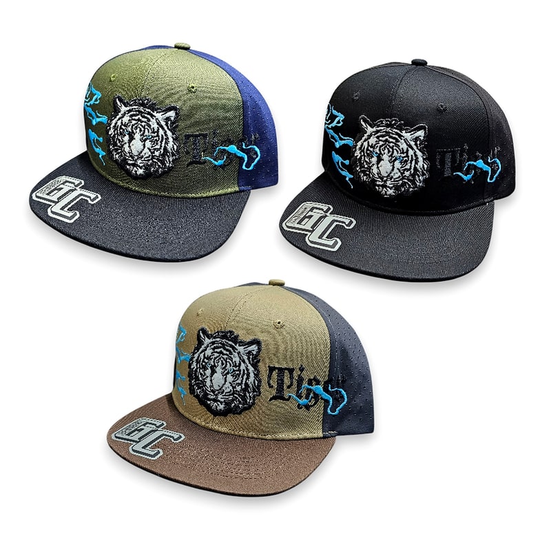 Hip-Hop Caps -Tiger Head Cap