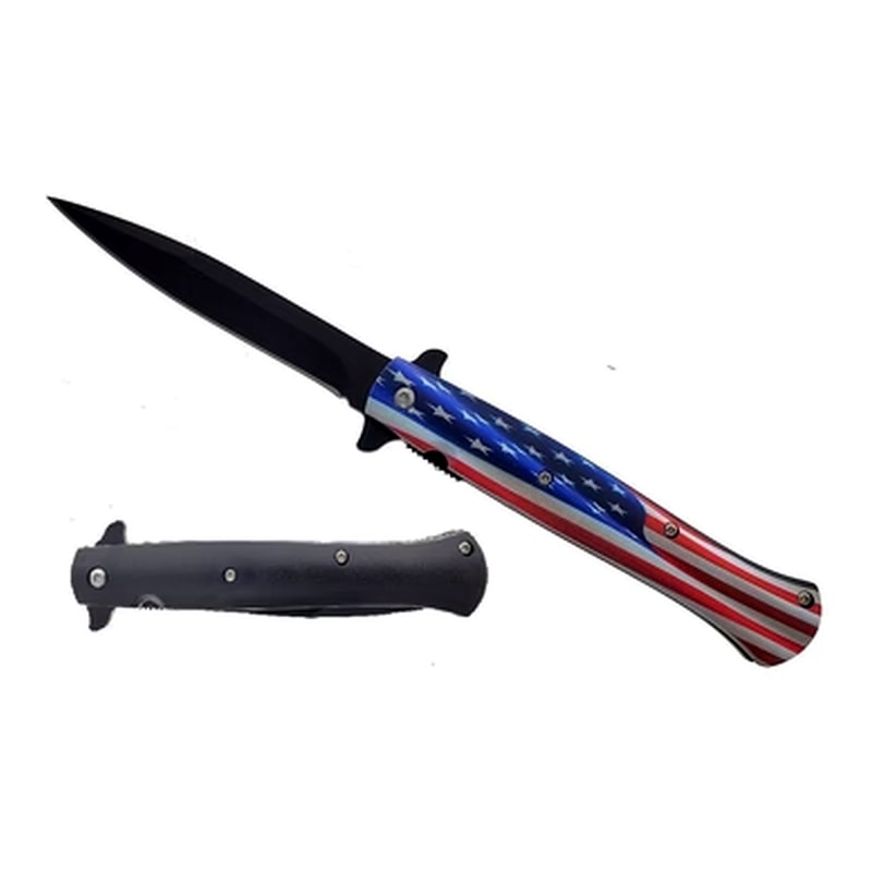 Knife -KS1157UF1 USA Flag Folding Knife