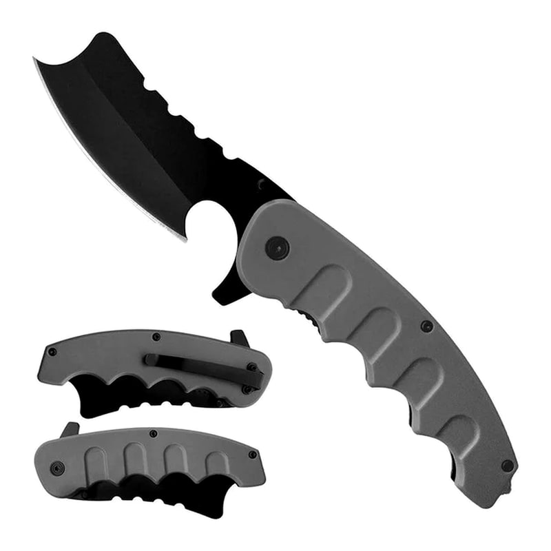 Knife -KS1680GY Grey Folding Knife