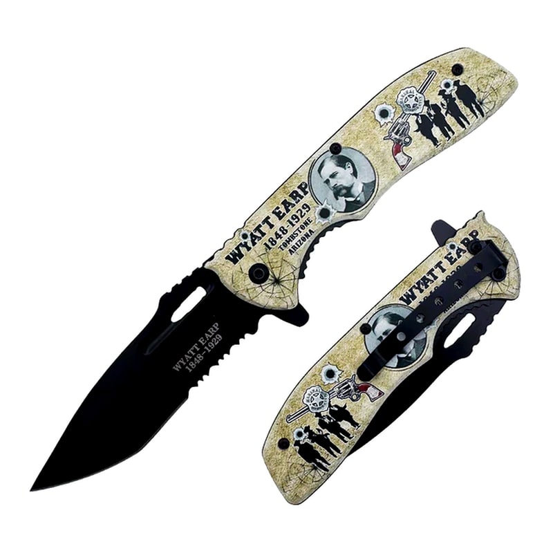 Knife -PK3200-WE Wyatt Earp Pocket Knife