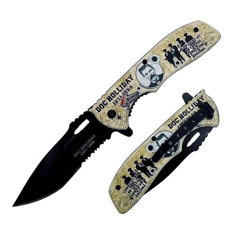 Knife -PK3200-DH Doc Holiday Pocket Knife