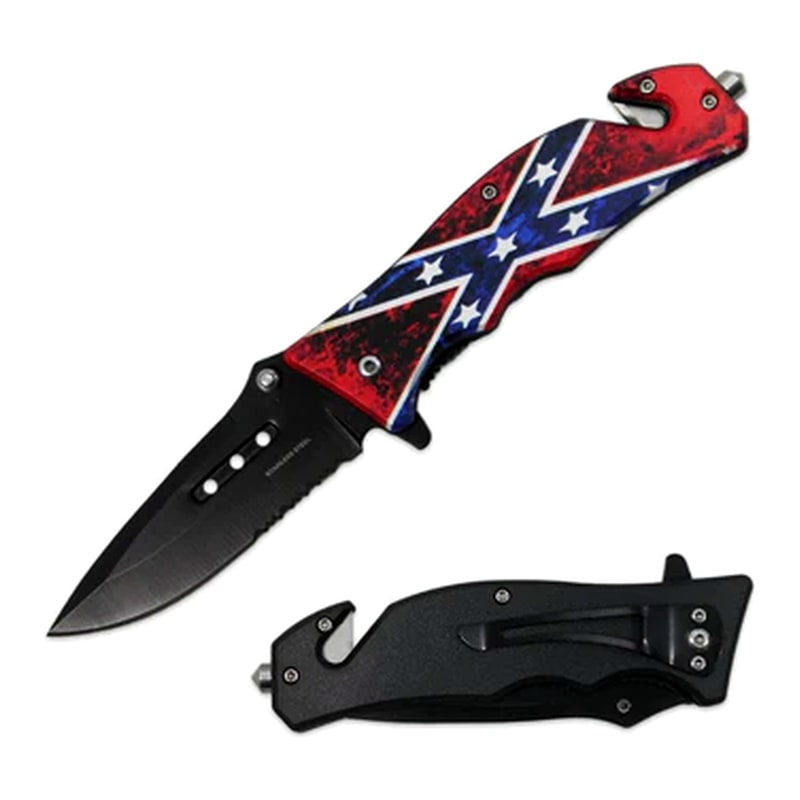 Knife -KN-1956 CF-Flag Folding Knife