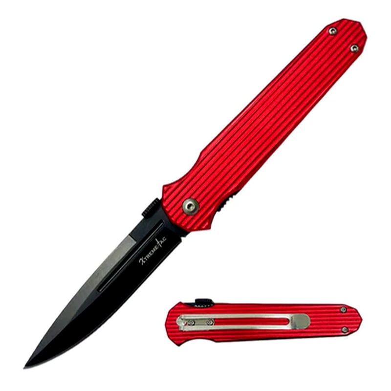 Knife -XT464-45RD Red Sadow Pocket Knife