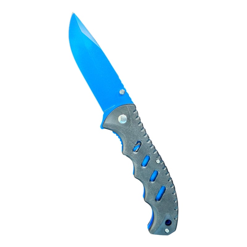 Knife -CS103BL Blue Blade Folding Knife