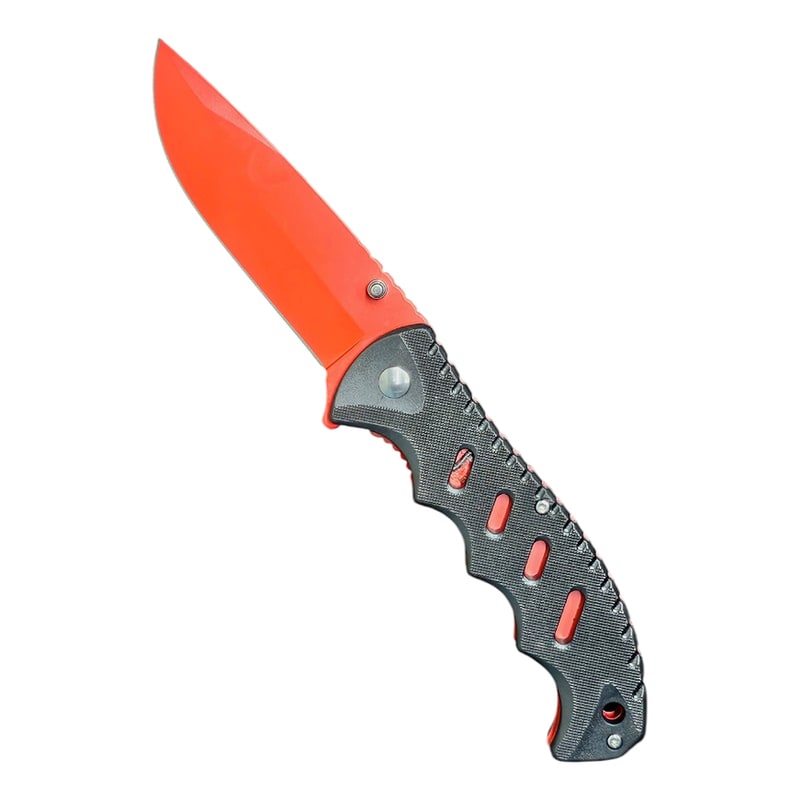 Knife -CS103RD Red Blade Folding Knife