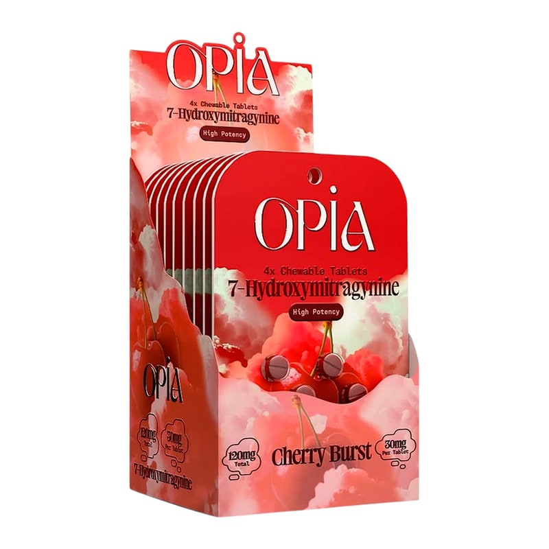 Opia 30mg 4pk 10ct Box - Cherry Burst