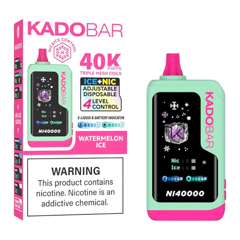Kado Bar 40K Puff 5ct Box - Watermelon Ice