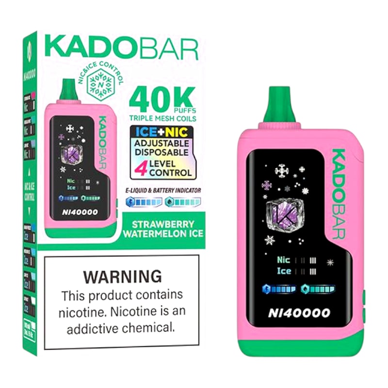 Kado Bar 40K Puff 5ct Box-Strawberry Watermelon Ice