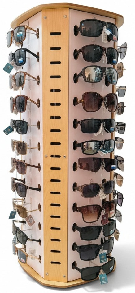 Display Sunglasses Wooden Gen56 48ct