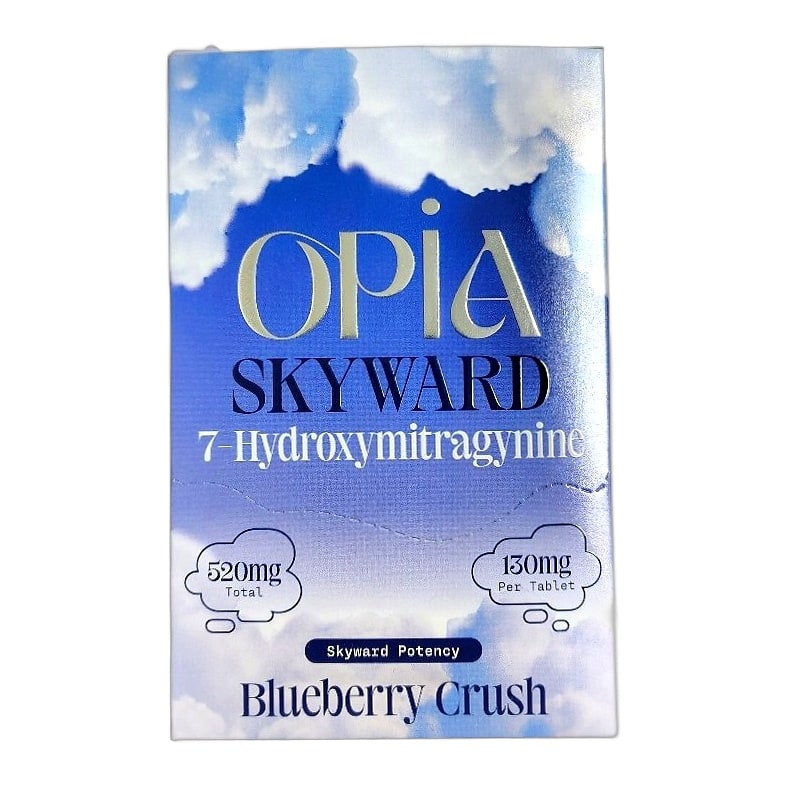 Opia Skyward 7 - Hydroxy 130mg Per Tablet 4pk 10ct Box - Blueberry Crush