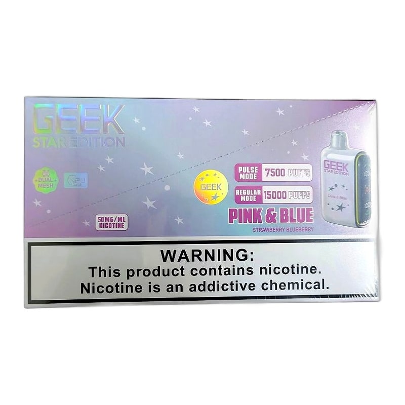 Geek Star Edition 15k Puff 5ct Box