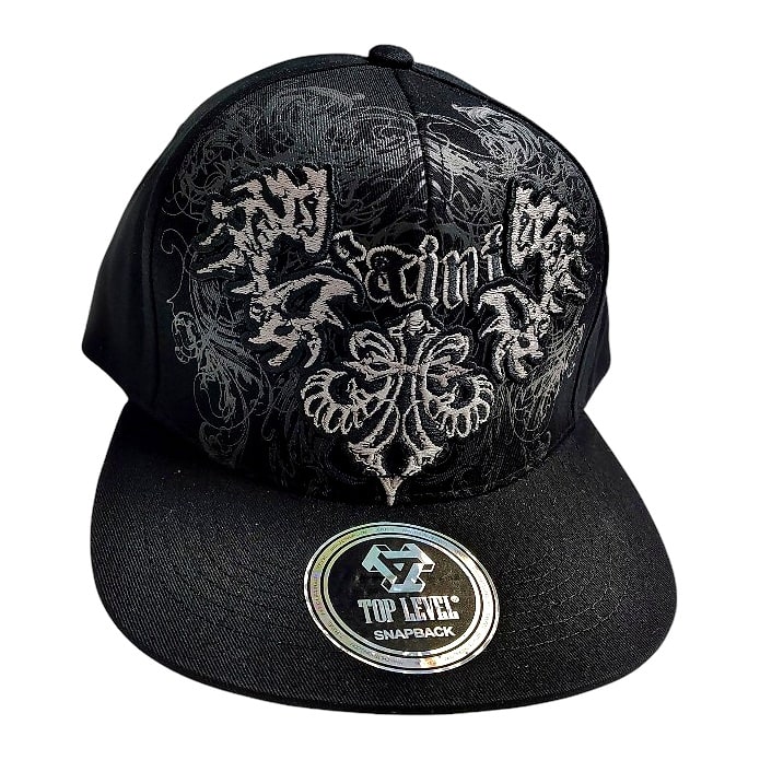 Hip-Hop Caps -Saint Graphic Black