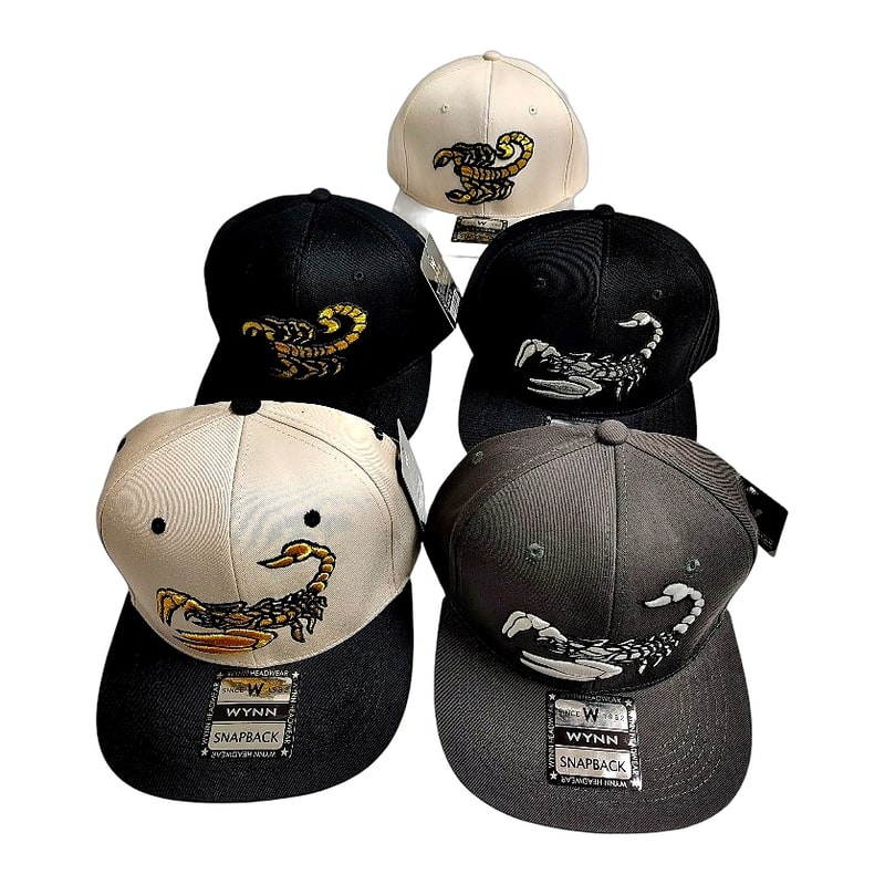 Hip-Hop Caps -Scorpion Design