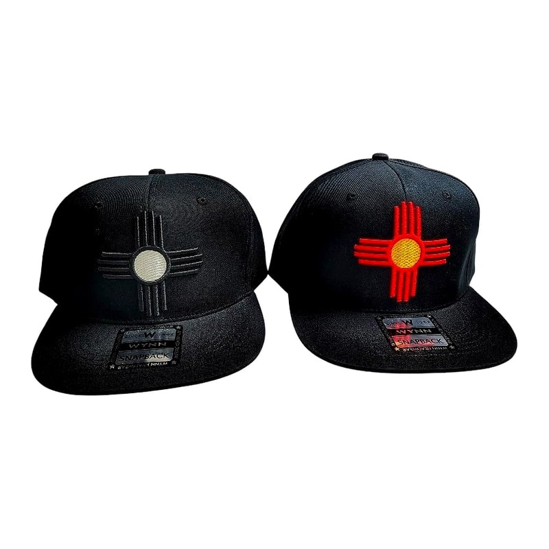 Hip-Hop Caps -New Mexico Zia Logo