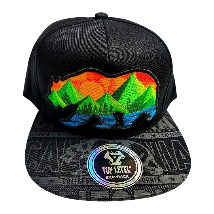 Hip-Hop Caps -Bear Nature Design