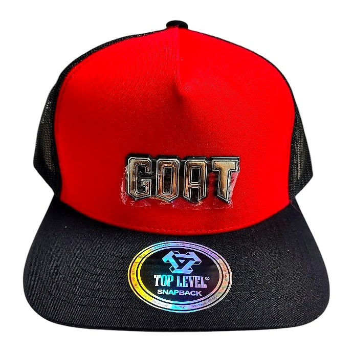 Hip-Hop Caps -GOAT Red