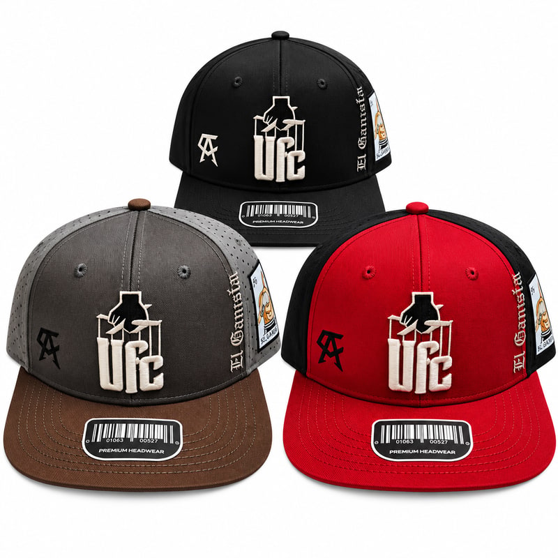 Hip - Hop Caps - UFC & El Campeón Design