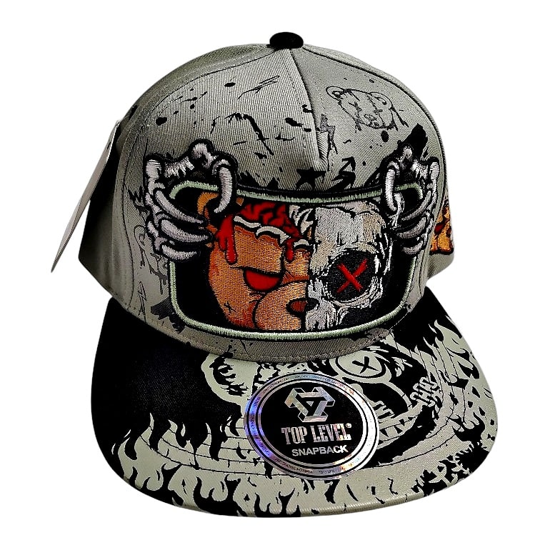Hip-Hop Caps -Teddy Bear Gang Patch