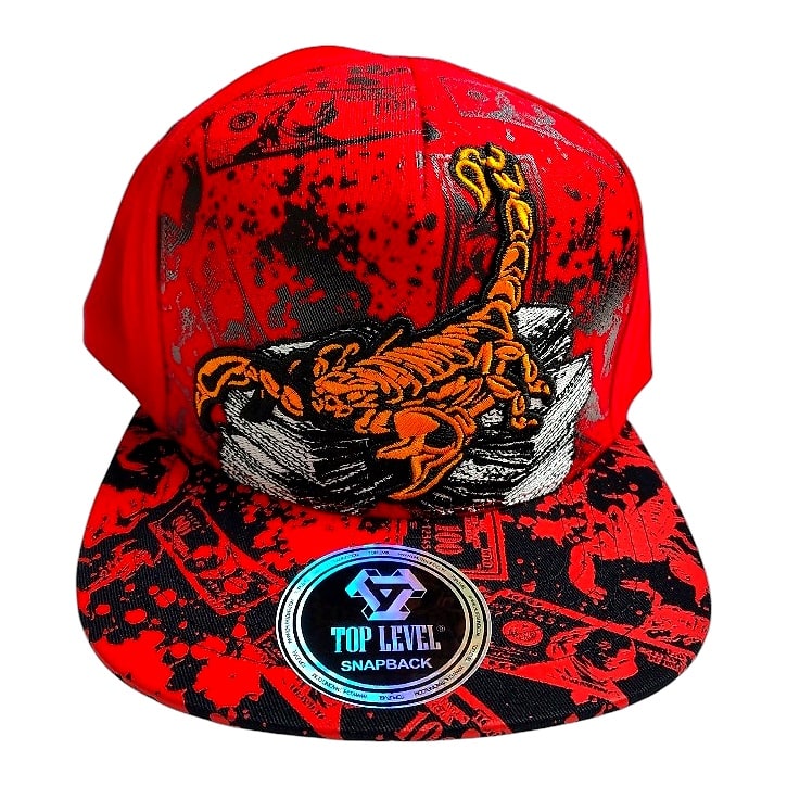 Hip-Hop Caps -Scorpion Money Logo